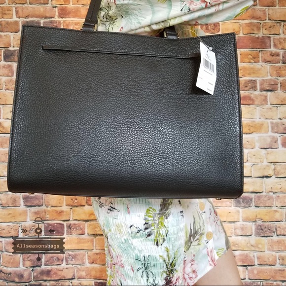 Kate spade Hayes large tote black leather bag - Picture 5 of 8